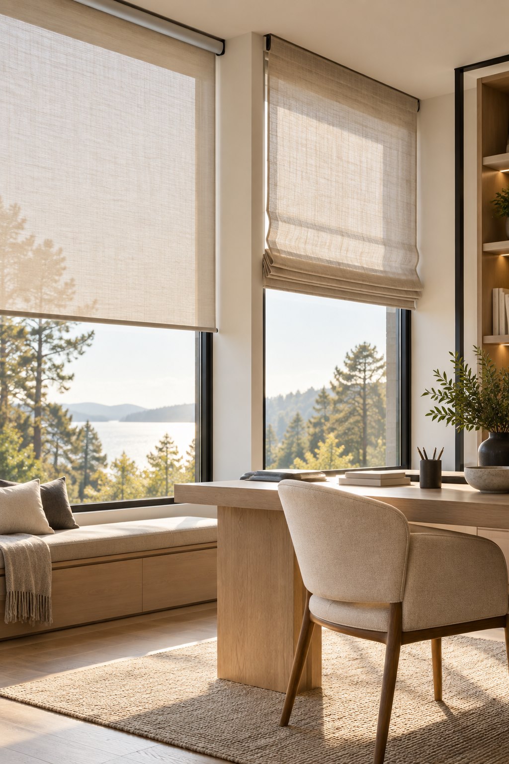 Roller blinds modern